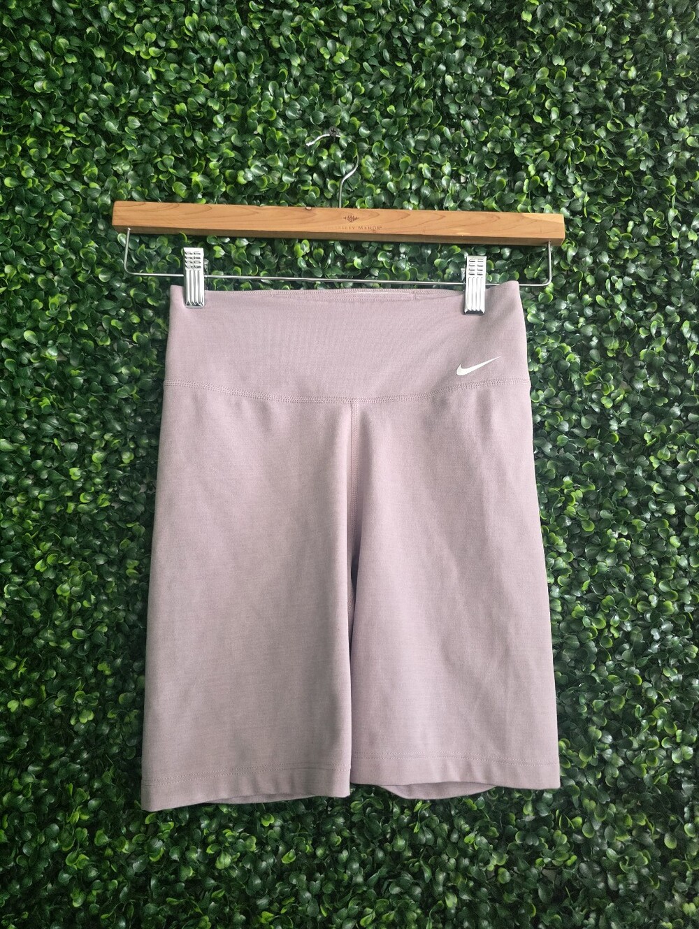 Nike Women's Mauve-Lilac High-Rise Bike Shorts Size XS